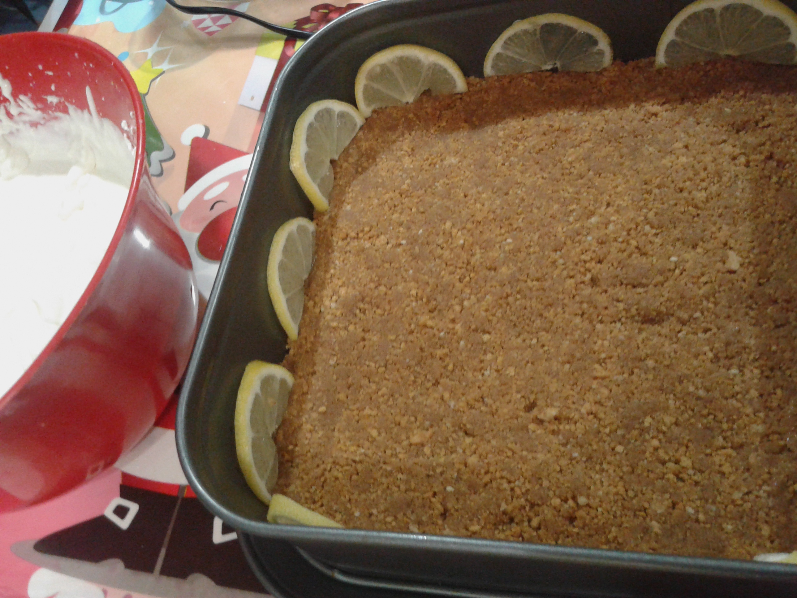 Cheesecake cu clementine si lamaie