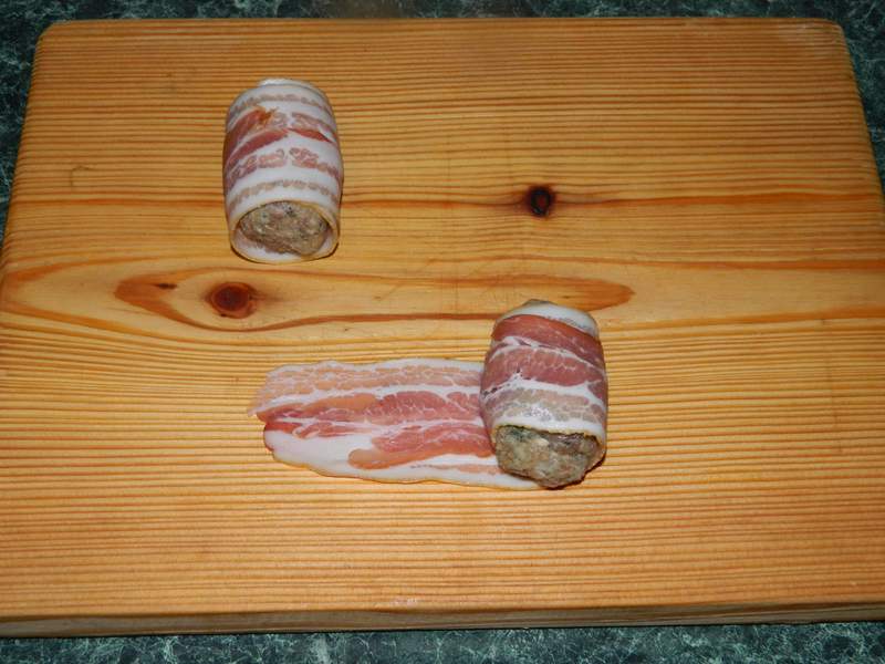 Chiftele in bacon