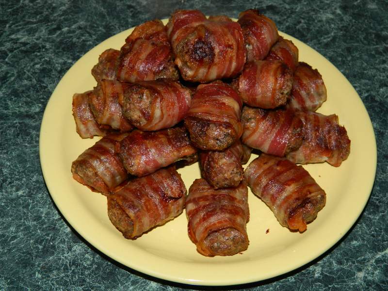 Chiftele in bacon