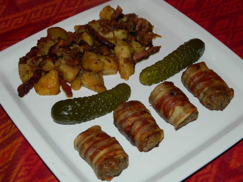 Chiftele in bacon