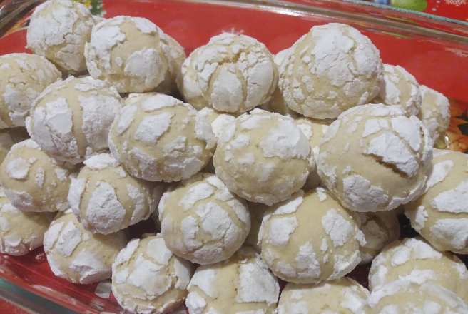 Desert fursecuri cu lamaie (Lemon crinkle)