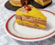 Desert tort cu mousse de mango si ciocolata-4