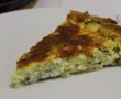 Aperitiv tarta cu dovlecel, praz si branza de vaci-7