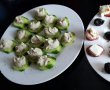 Aperitiv castravete cu salata de vinete si carnat la cuptor cu feta-8