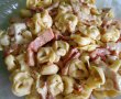 Tortellini cu sunca, smantana si cașcaval-12