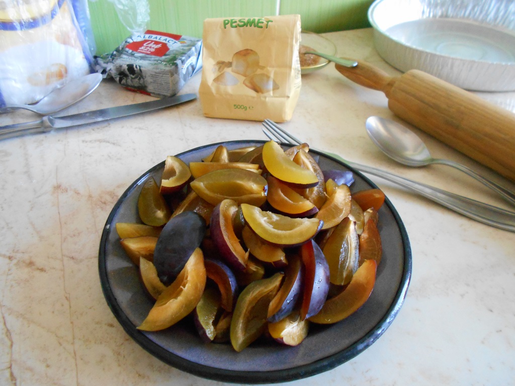 Desert tarta cu prune