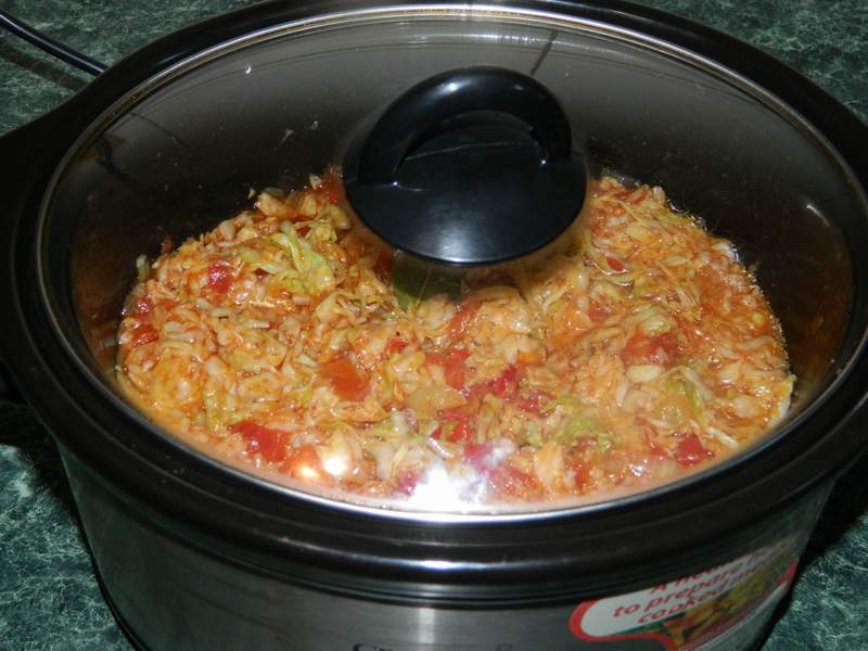 Varza dulce calita la slow cooker Crock-Pot