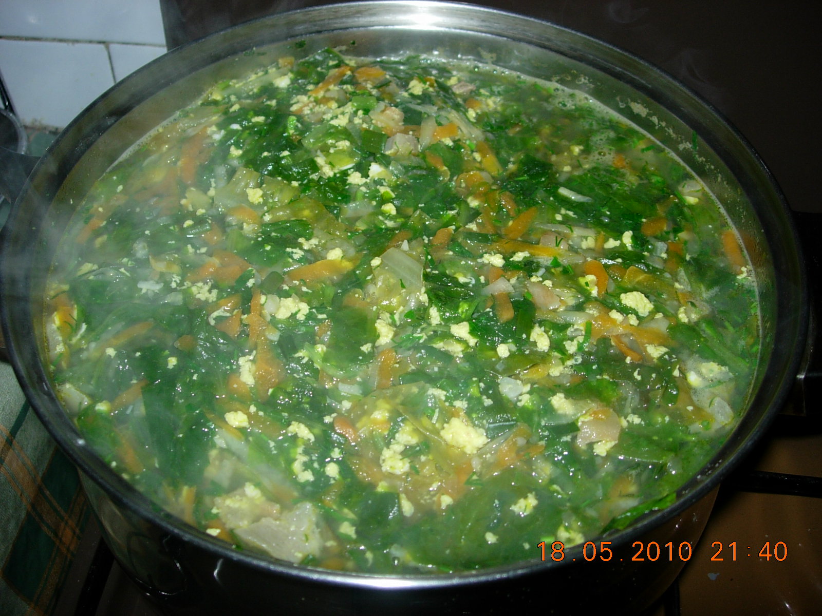 Ciorba de salata verde