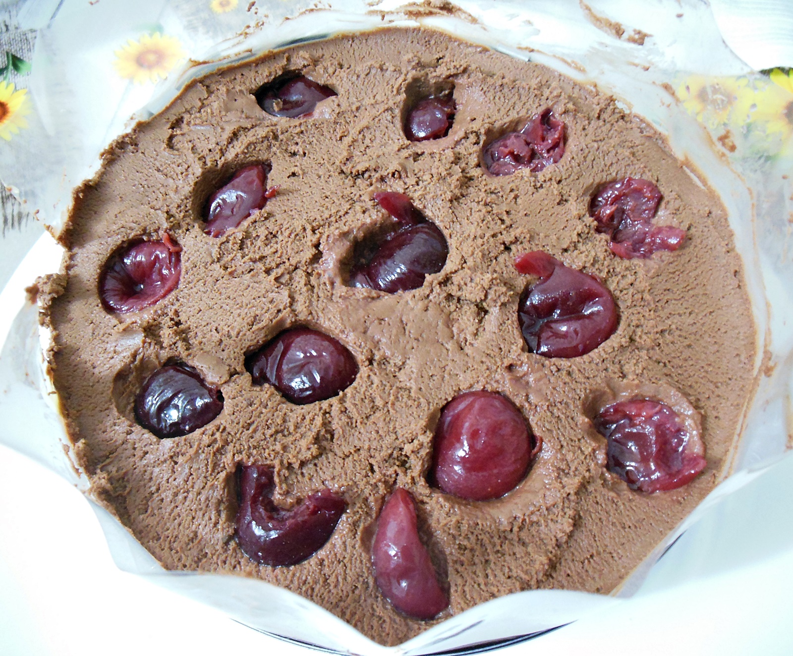 Desert tort cu crema de portocale si mousse de ciocolata