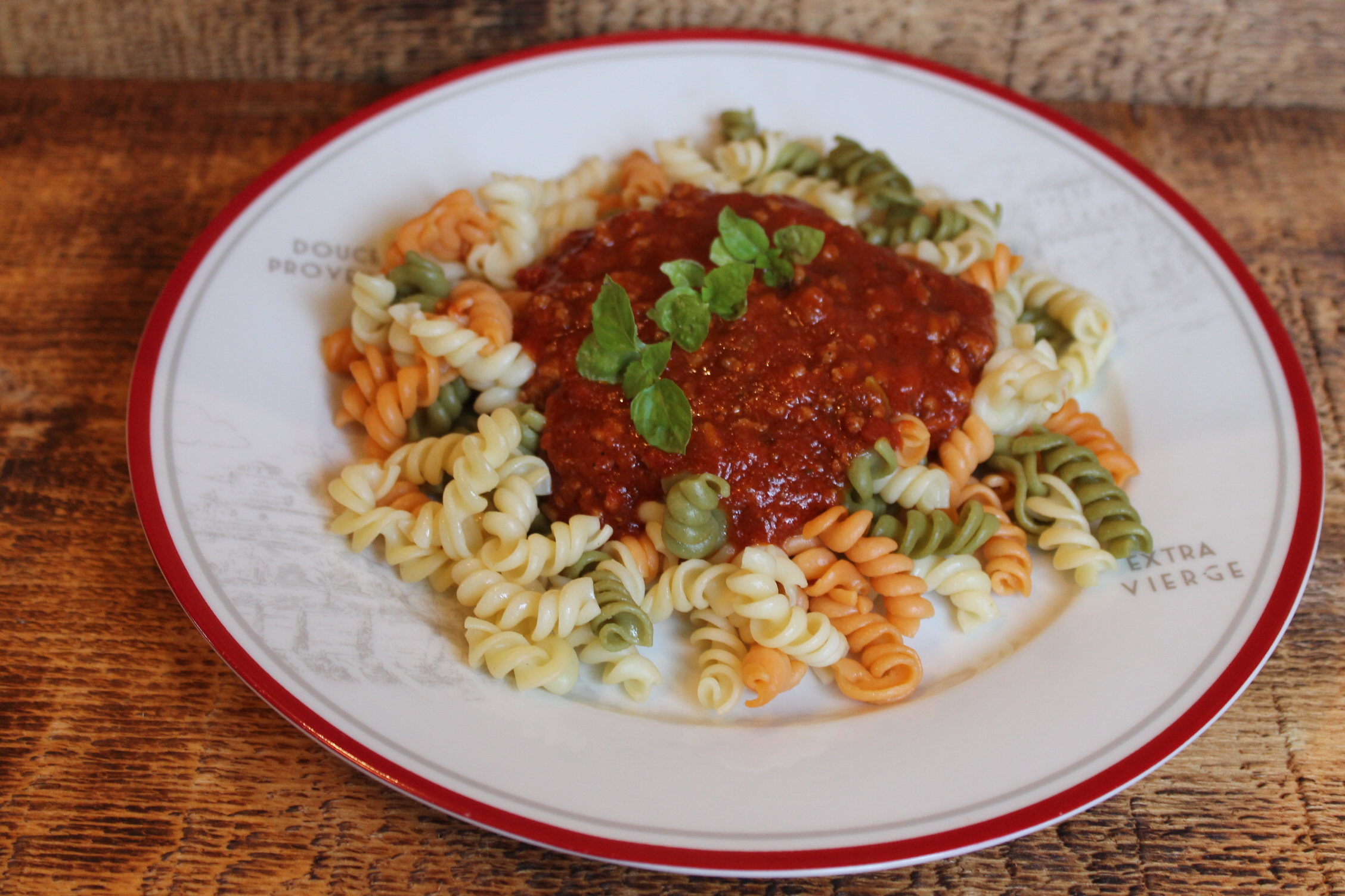 Fusilli Bolognese