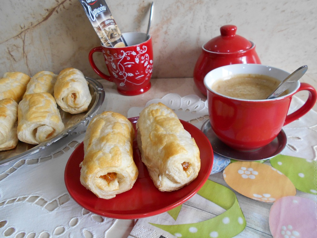 Desert strudel cu dovleac si stafide