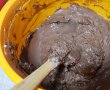 Desert prajitura cu foi din albusuri si crema de nuca de cocos-7