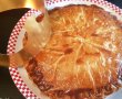 Desert placinta cu migdale, mere si crema de castane / Galette des rois-6