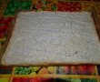 Desert prajitura cu foi de bezea si creme de ciocolata-4