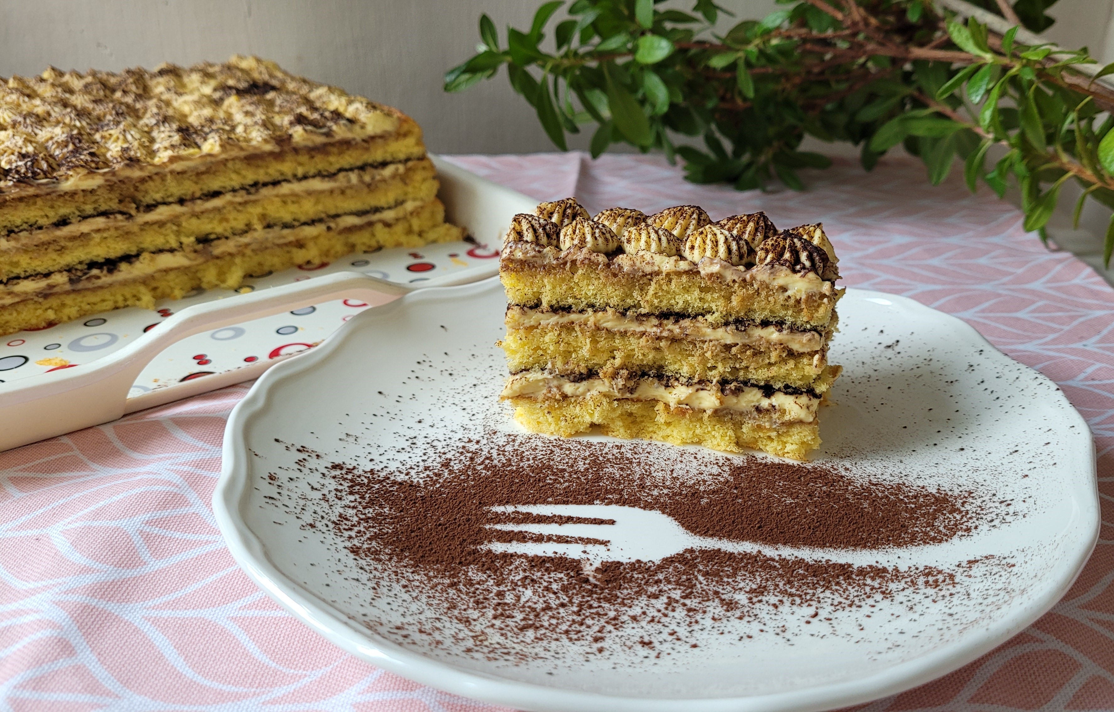 Desert prajitura Tiramisu