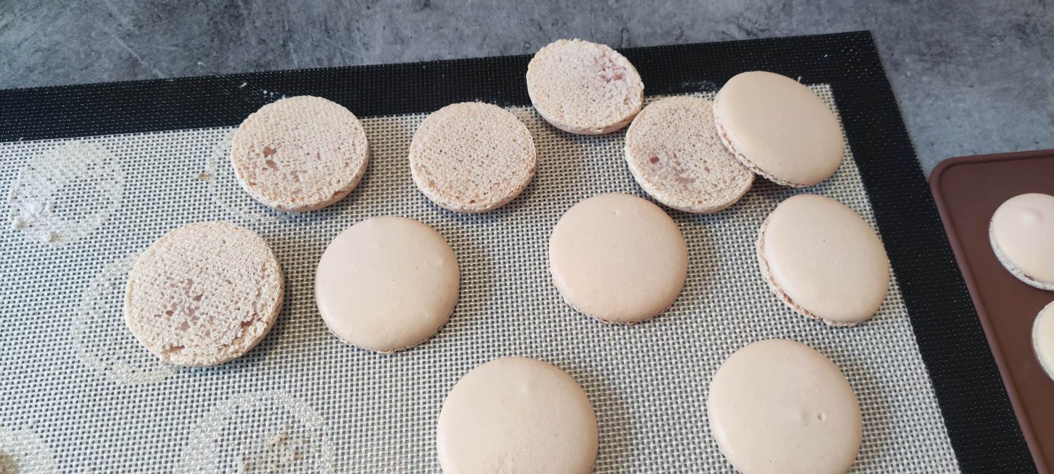 Desert macarons cu vanilie