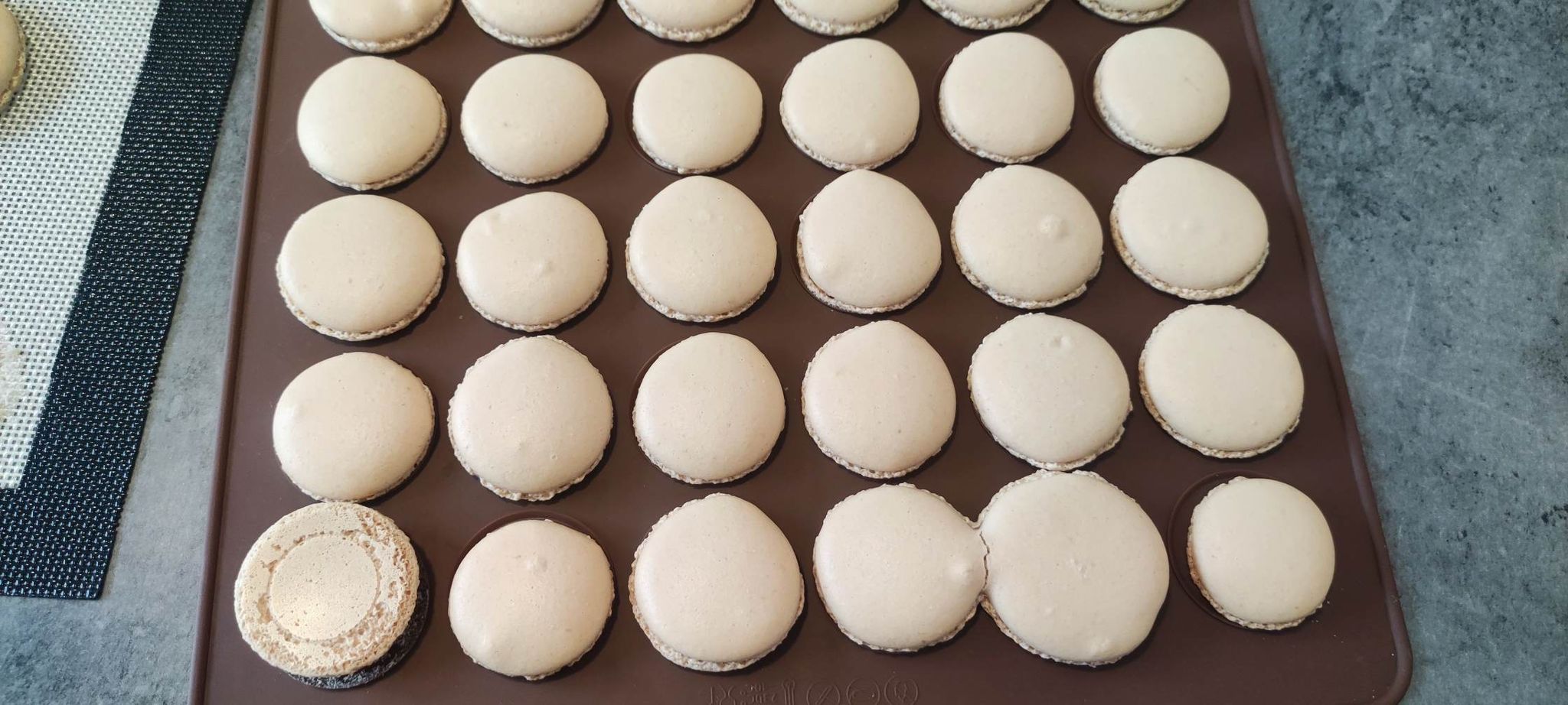 Desert macarons cu vanilie