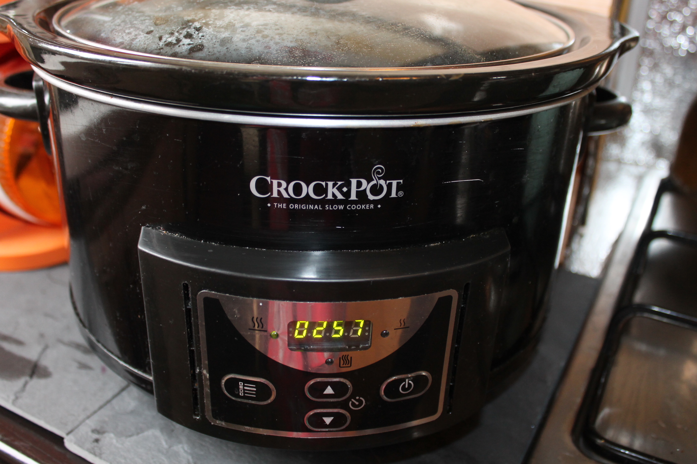 Supa din piept de curcan cu taitei de casa la slow cooker Crock Pot