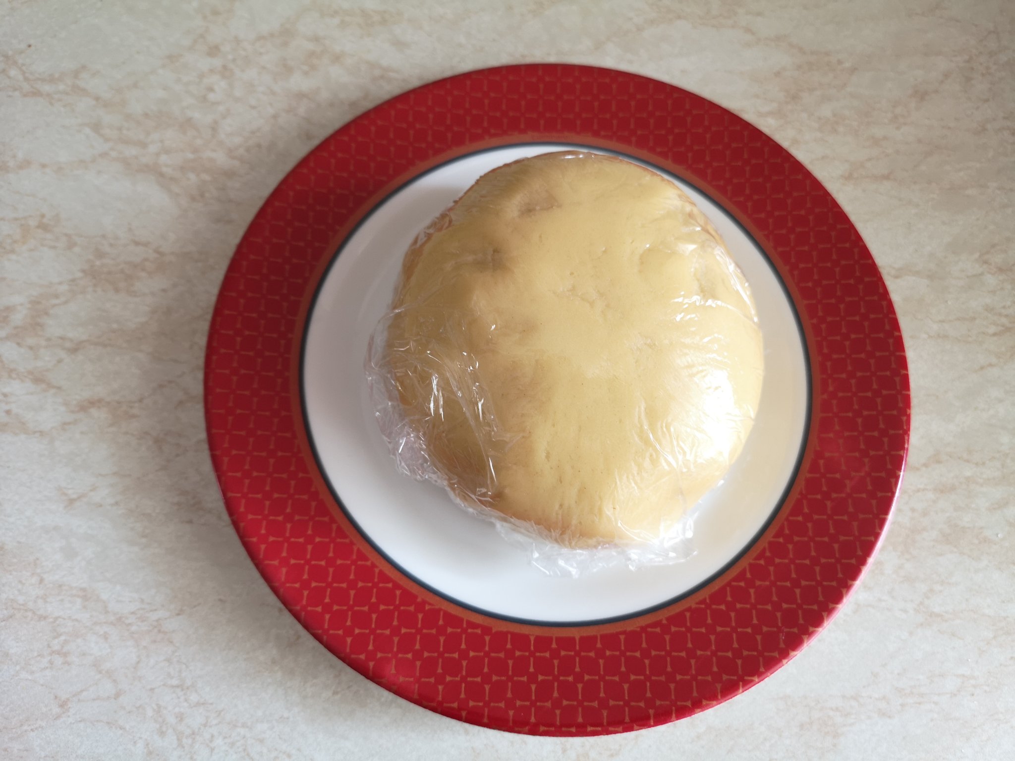 Desert tarta cu rubarba si mascarpone