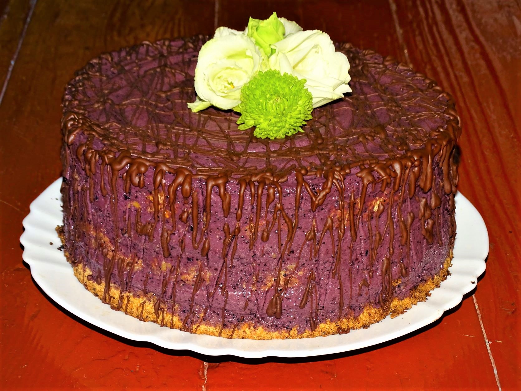Reteta de tort Irina cu crema de afine de padure