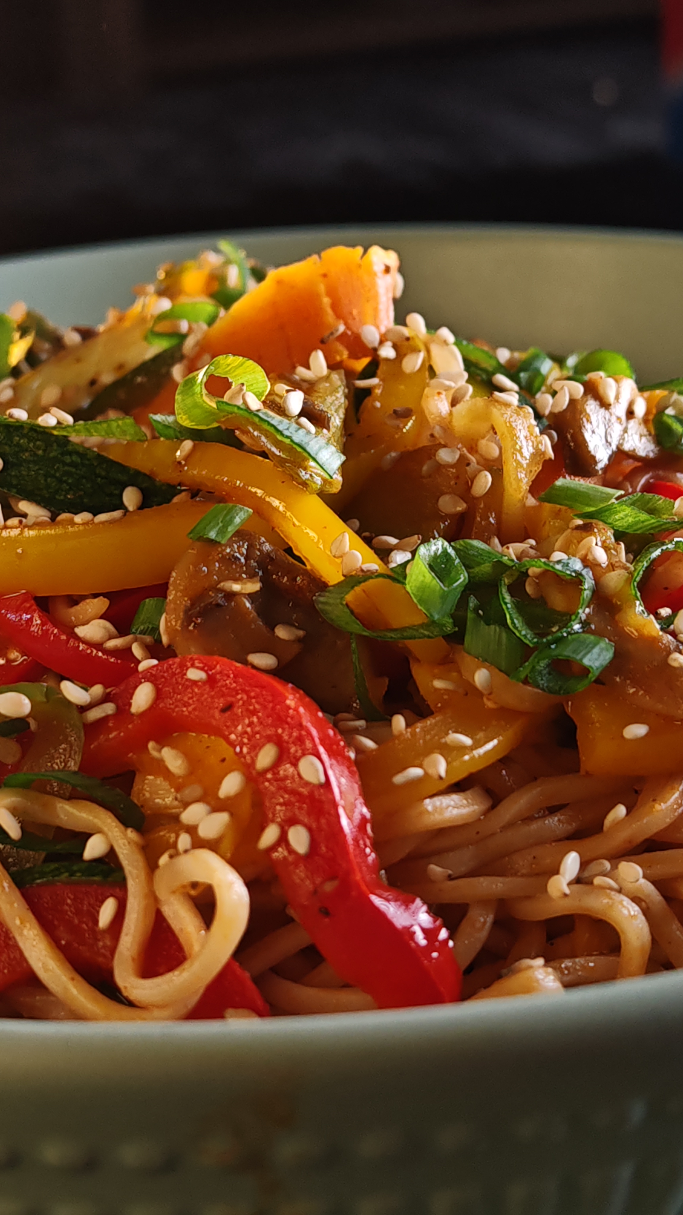 Noodles cu legume - Rețeta gustoasă de post