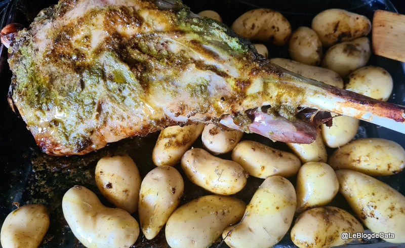 Pulpa de miel confiata 3 ore cu unt de usturoi