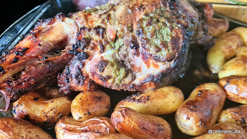 Pulpa de miel confiata 3 ore cu unt de usturoi