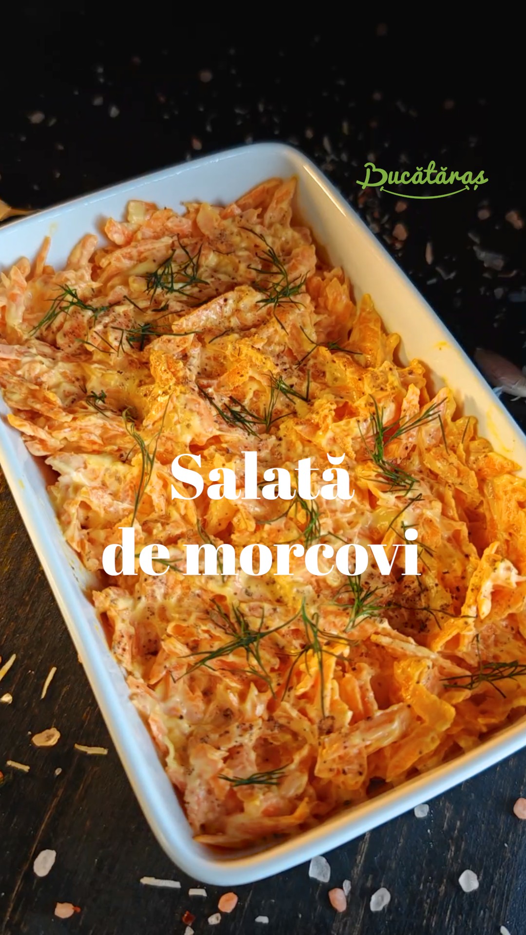 Salată de morcovi cu iaurt - Gust și prospețime într-o rețetă super rapidă