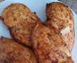 Piept de pui cu sos de ardei copti si smantana-6