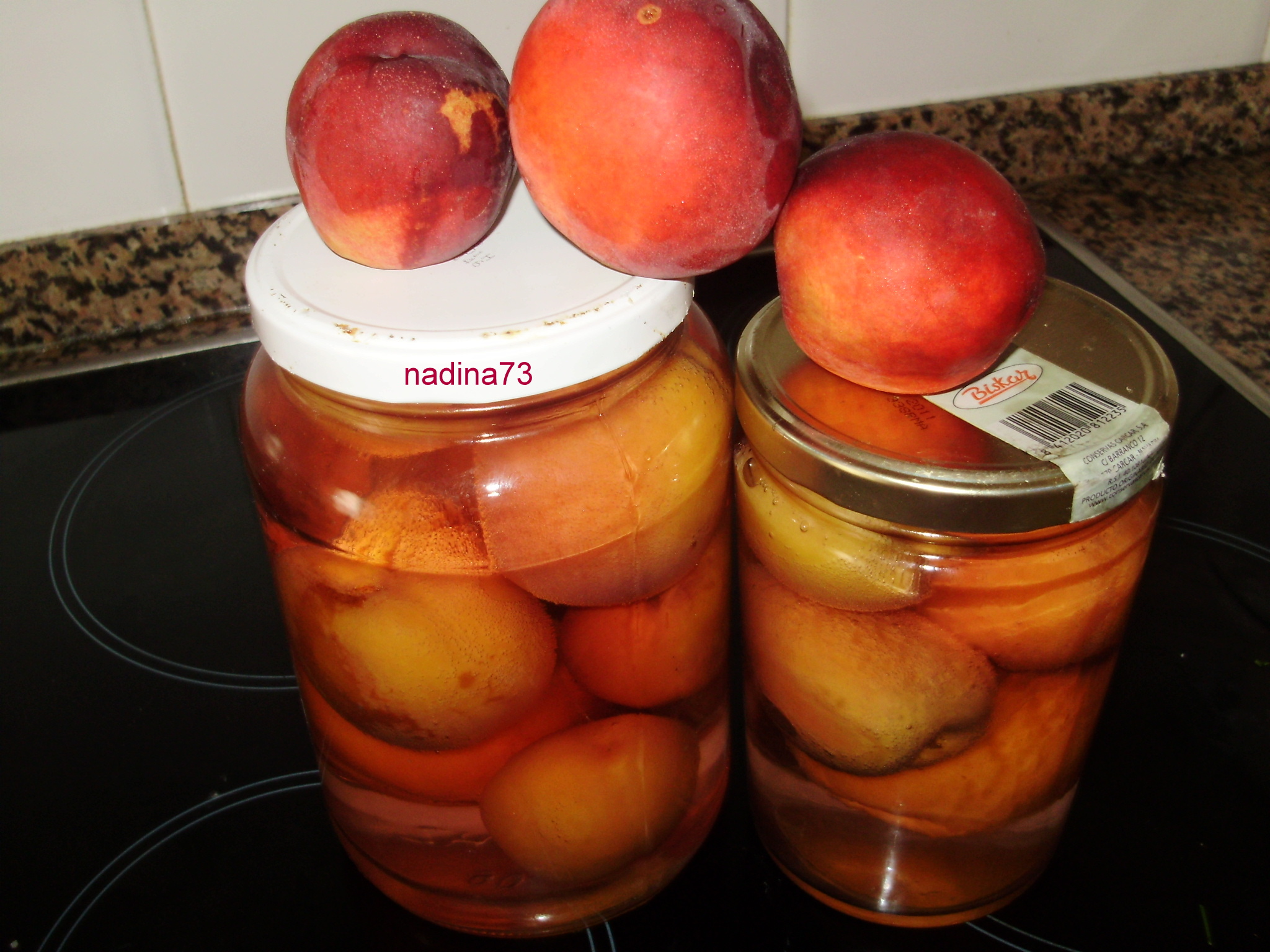 Compot de nectarine