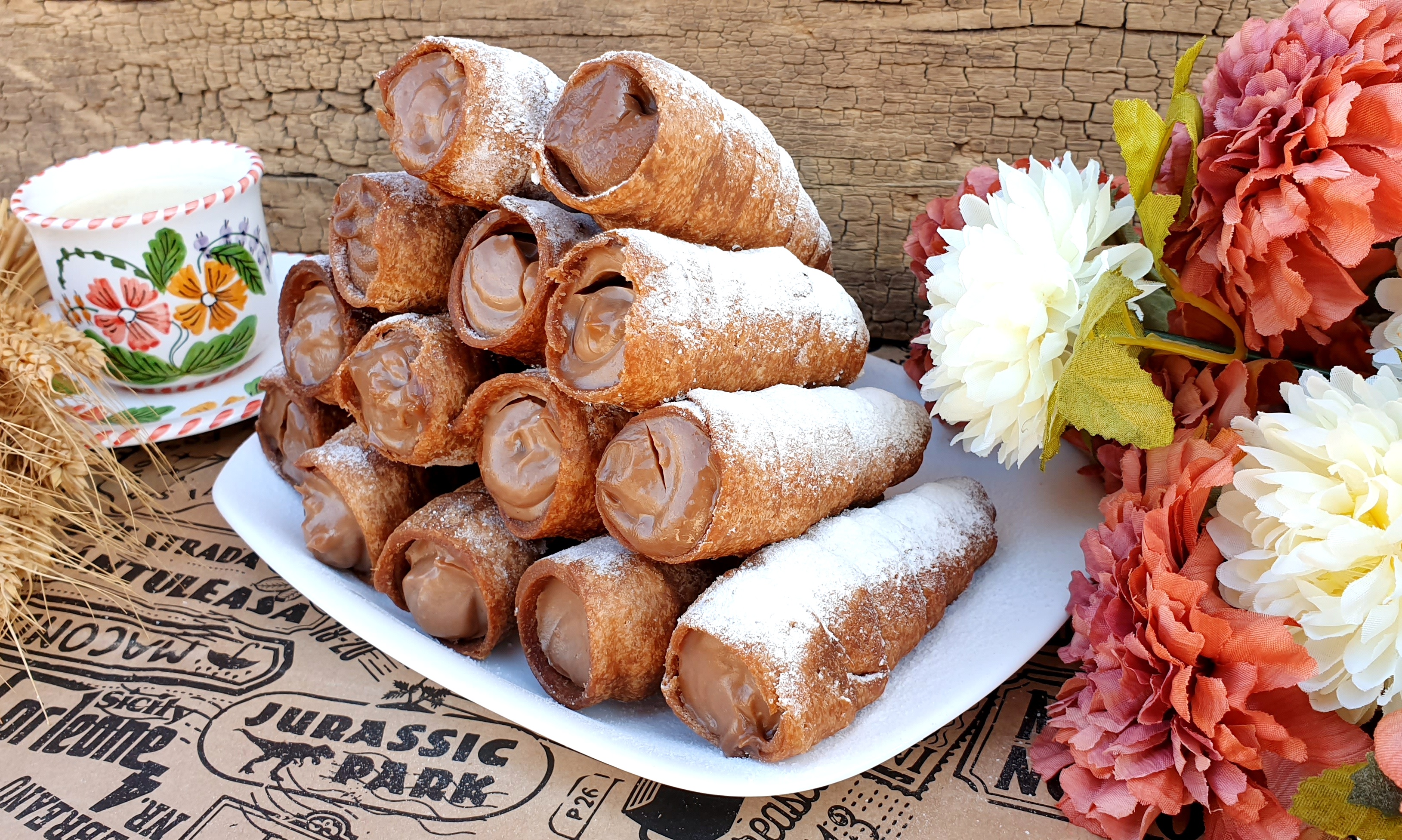 Rulouri cu cacao - Reteta delicioasa de casa