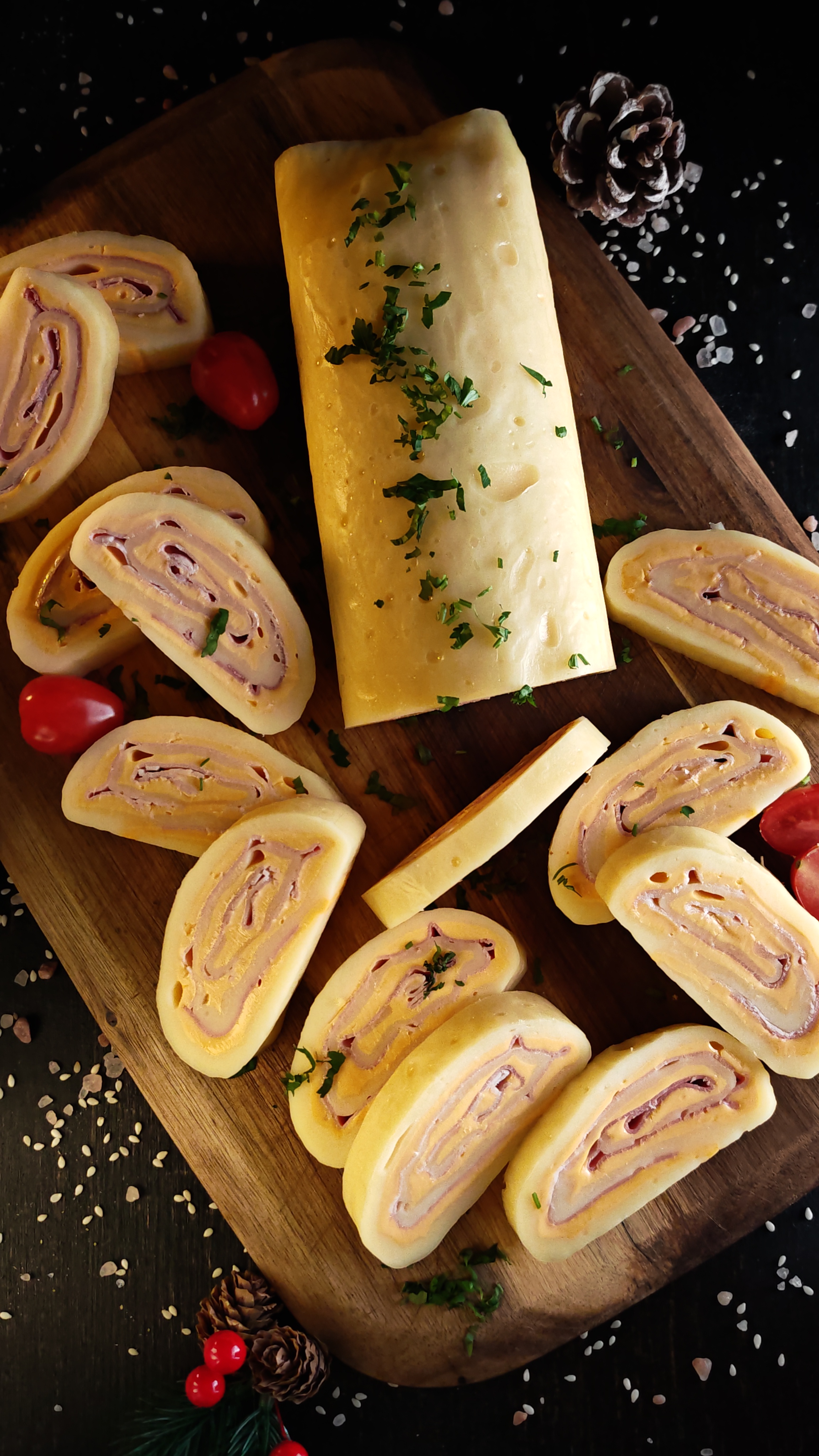 Ruladă de cașcaval - Aperitivul rapid și gustos