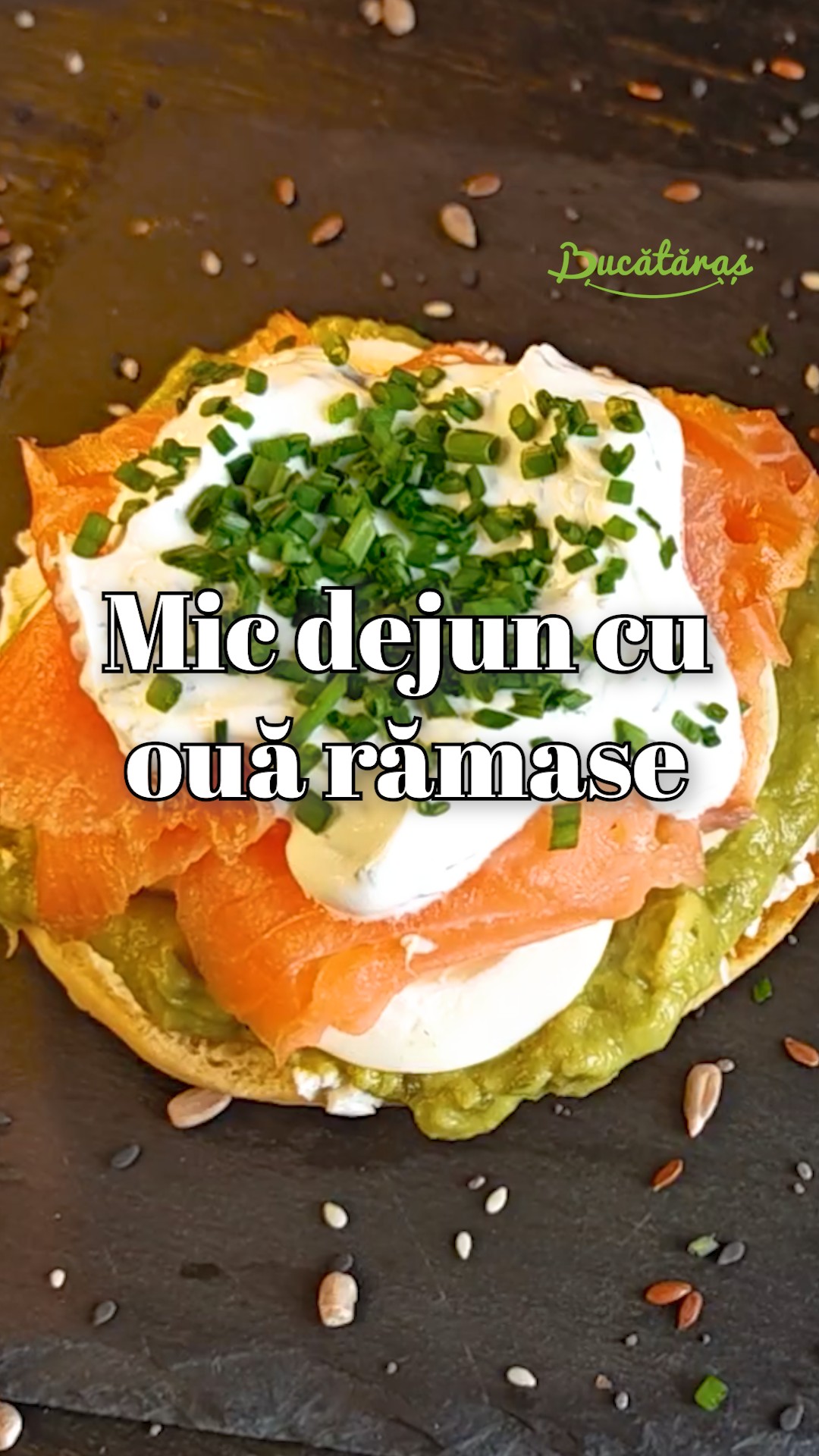 Mic dejun cu ouă și somon - Rapid și gustos